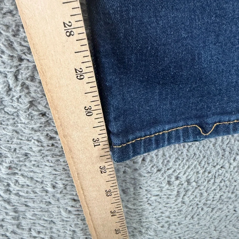 Levi's 514 Jeans Mens 40x32 Blue Cotton Denim Straight Streetwear Travel Stretch